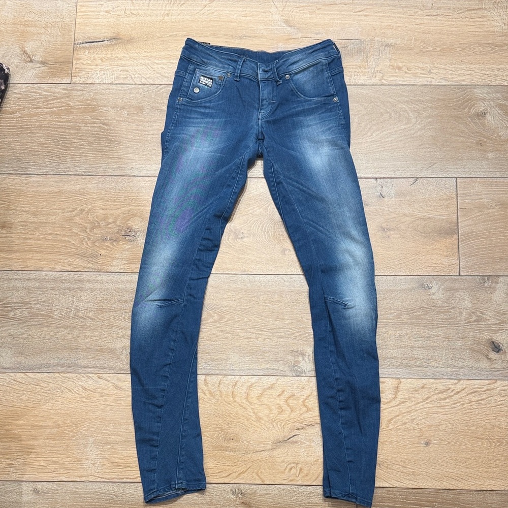 G-Star Women's Dark Blue Skinny Jeans